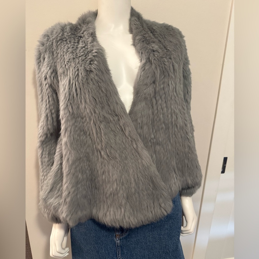 Bubish Valencia Rabbit Fur Coat - NWT!
